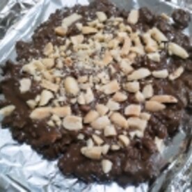 バレンタイン 柿ピーで作る 激うま な チョコ レシピ 作り方 By Aka Ru 楽天レシピ